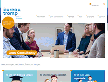 Tablet Screenshot of bureautromp.nl